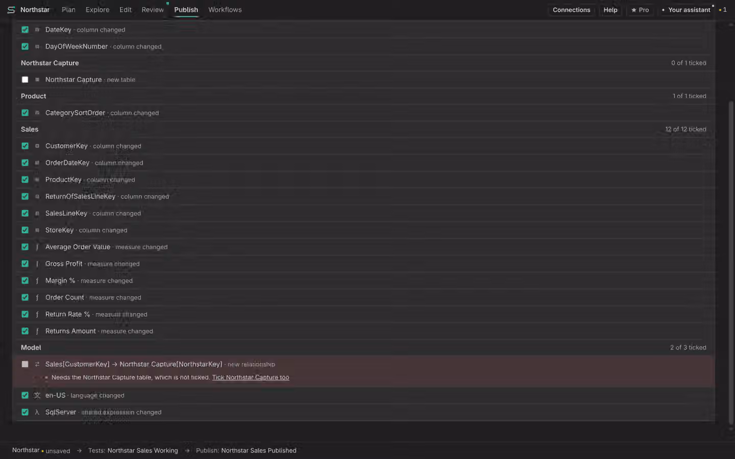 Destination preview and a blocker
